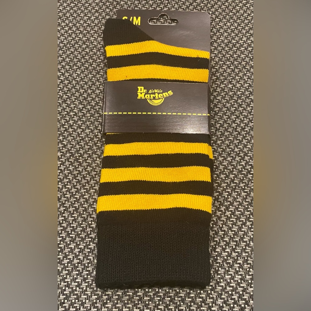 Dr. Martens Thin Striped Socks New With Tags